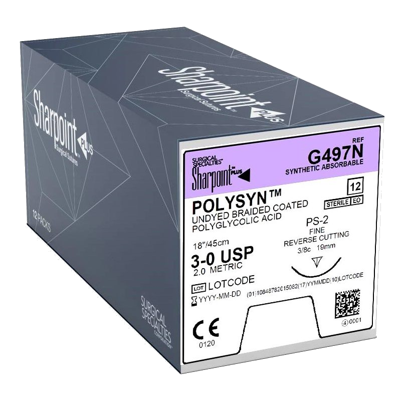 PolySyn Sutures Image result for polysyn 3-0 ps-2