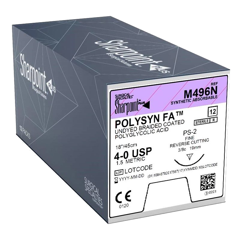 PolySyn Sutures Image result for polysyn 4-0 ps-2
